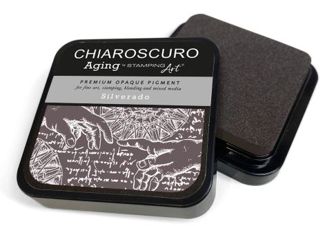 Ciao Bella Chiaroscuro Aging Ink Pad - SILVERADO
