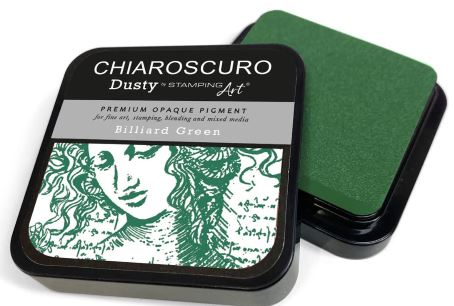 Ciao Bella Chiaroscuro Dusty Ink Pad - BILLIARD GREEN