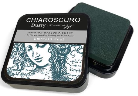 Ciao Bella Chiaroscuro Dusty Ink Pad - EMERALD POOL