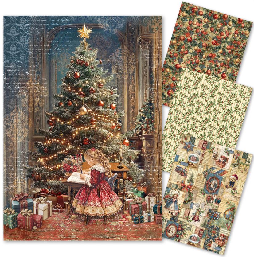 Ciao Bella Toy Shop A4 Rice Paper Mixed (4pcs) (CBRA005)