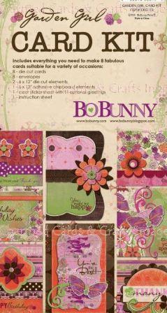 Bo Bunny Garden Girl Card Kit