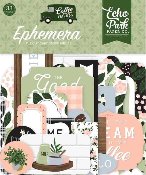 Echo Park Coffee & Friends Ephemera - Icons 