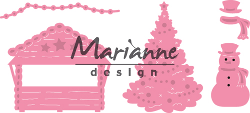 Marianne Collectables Dies - Village Decoration set 5 (COL1440)