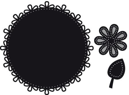 Marianne Design Craftables Dies  - Circle & Flower Stitch (1248)