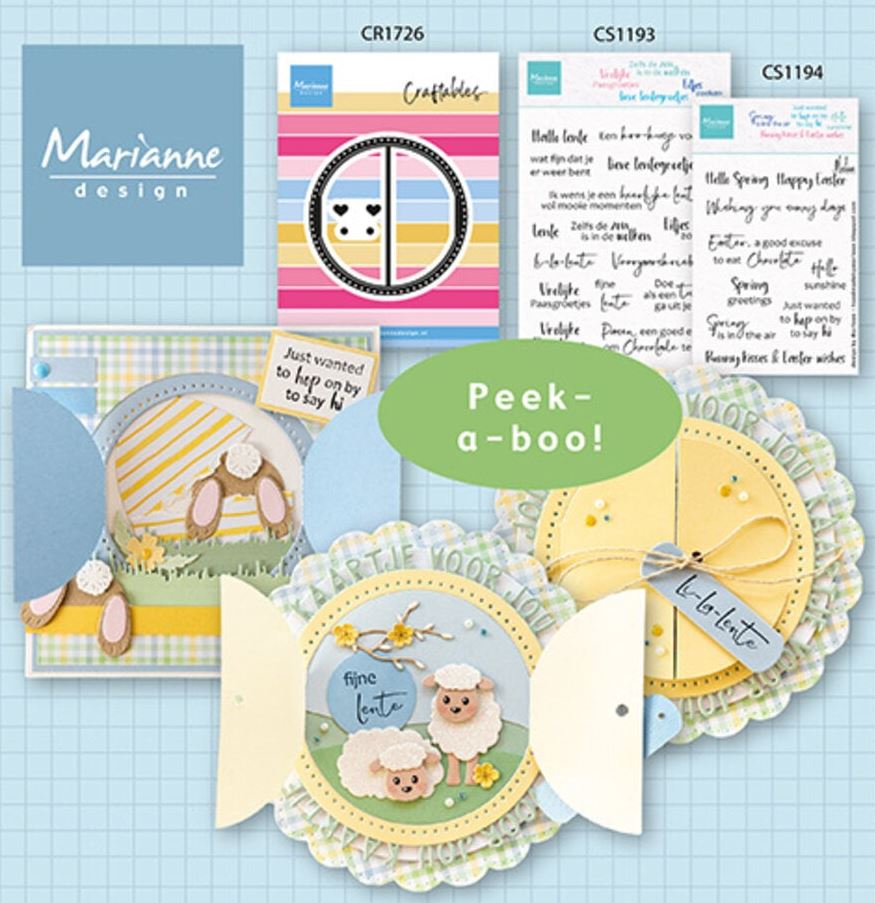 CR1726 Peek-a-Boo and Stamps CS1194 Example