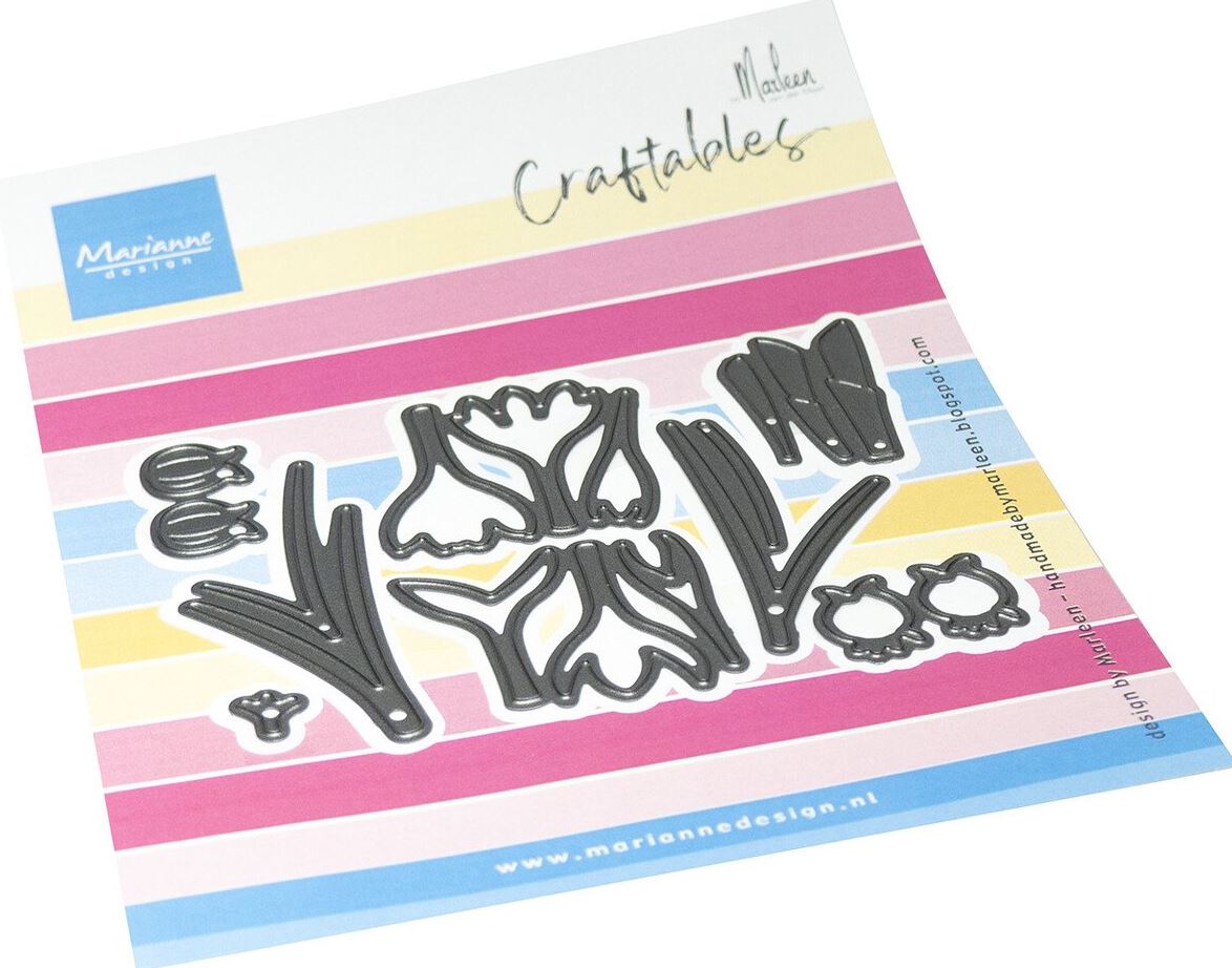 Marianne Design Craftables Dies - Tulip by Marleen (CR1727)(03-26)