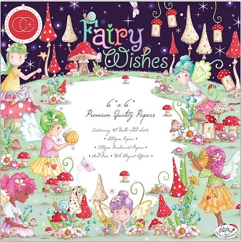 Craft Consortium Fairy Wishes 6x6 Paper Pad