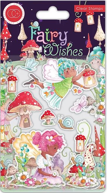 Craft Consortium Fairy Wishes Stamp Set - FRIENDS