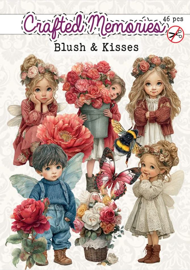 Creatief Art Blush and Kisses Die-Cuts Crafted Memories (46pcs) (CM-DC-002)