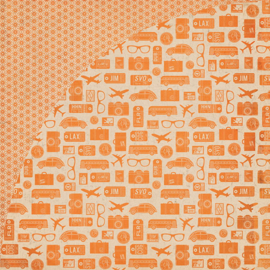 Basic Grey Carte Postale Paper - Madison Avenue