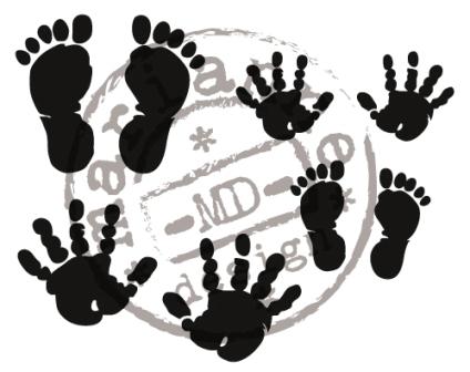 Marianne Design Clear Stamps - Hands and Feet CS0924