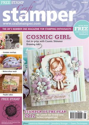 REDUCED: Craft Stamper Magazine May 2012 Edition