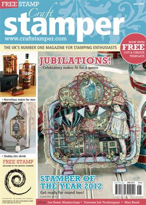 REDUCED: Craft Stamper Magazine June 2012 Edition