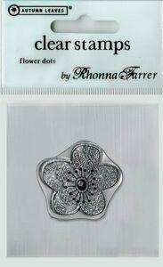 Autumn Leaves Stamps - Flower Dots (2553)