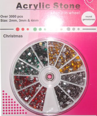 Gemstone Wheels - Christmas Series