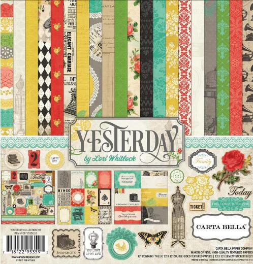 Carta Bella Yesterday Collection Kit