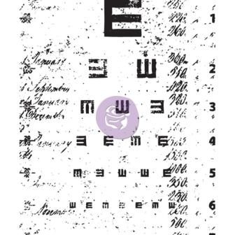 Prima Cartographer Clear Stamps - #2 Eye Chart (990107)