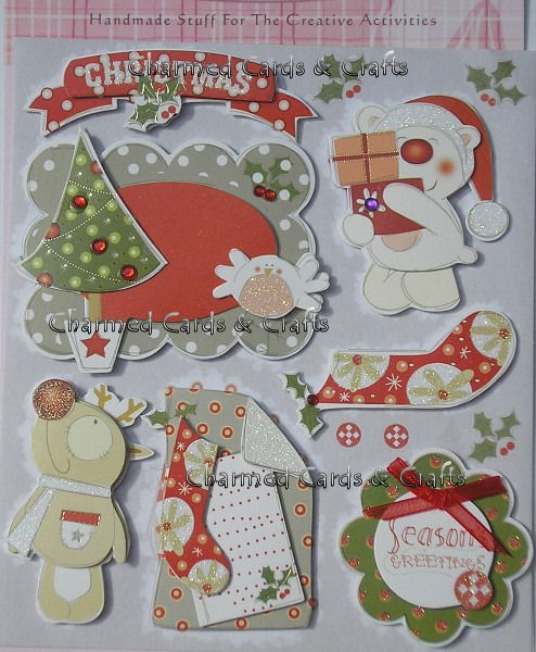 Handmade Dec Xmas L/P  -  Cartoon Xmas  2 (8047)