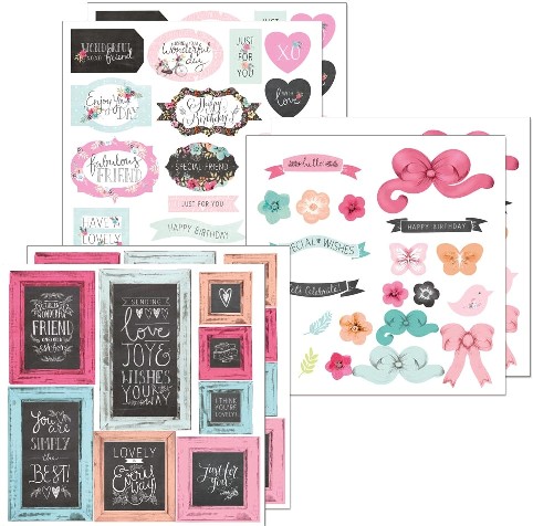 Craftwork Cards Chalkboard Die-Cuts