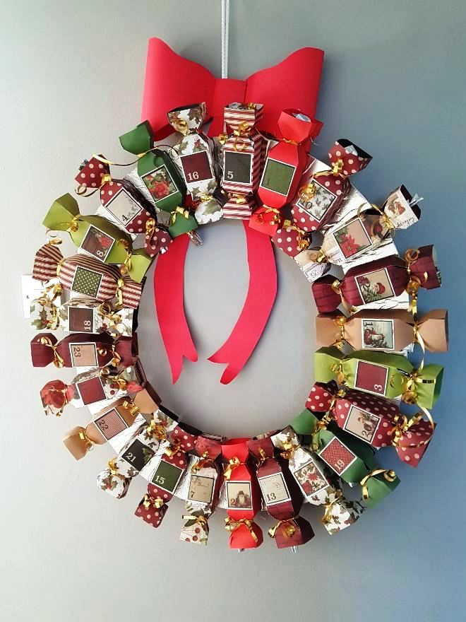 Christmas Wreath Craft Project