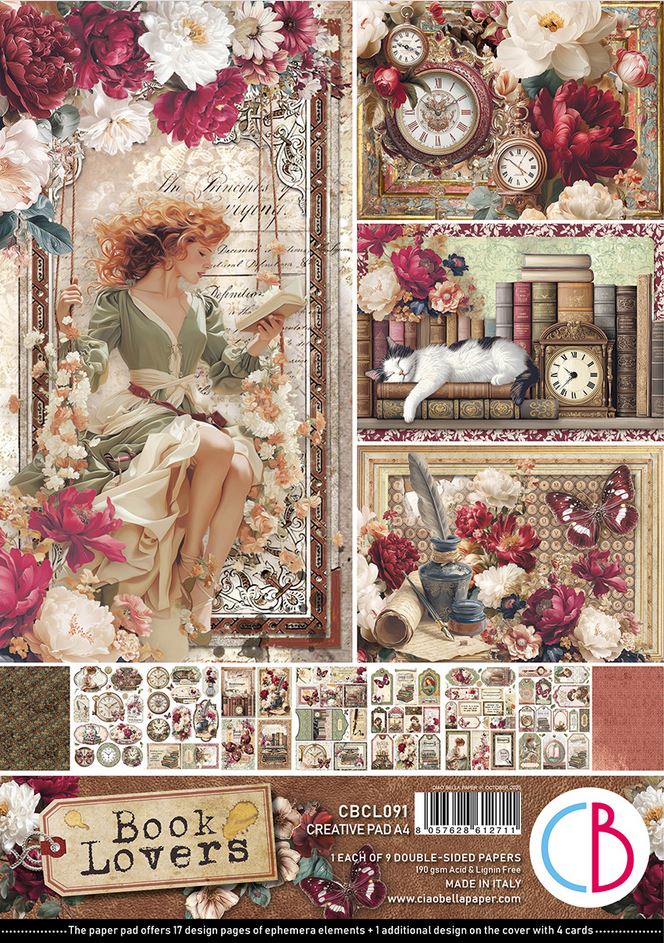 Ciao Bella Book Lovers Creative Pad