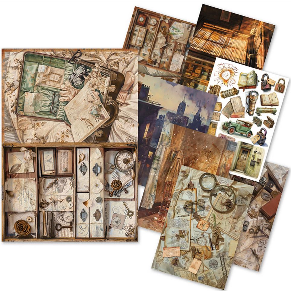 Ciao Bella The Last Mystery A5 Rice Paper Mixed (8pcs) (CBRS028)