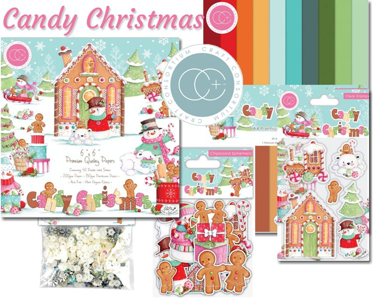 Craft Consortium Candy Christmas