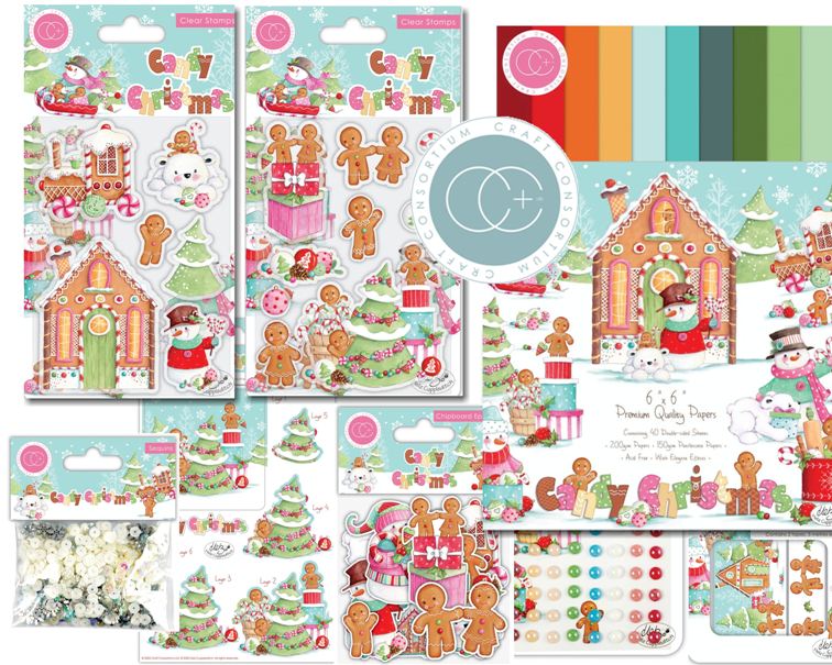 Craft Consortium Candy Christmas Complete Collection