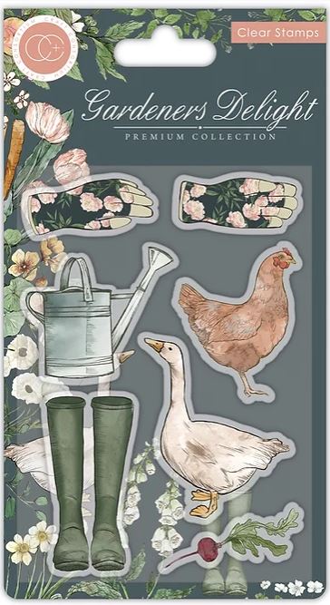 Craft Consortium Gardeners Delight Stamp Set