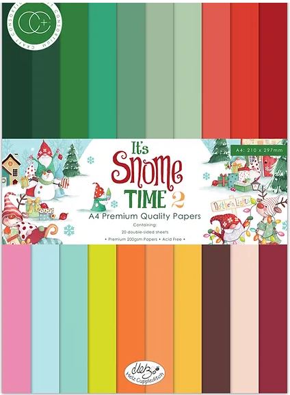 Craft Consortium It's Snome Time 2 A4 Paper Pad