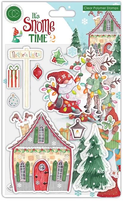 Craft Consortium It's Snome Time 2 - Northern Lights Stamp Set