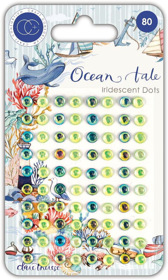 Craft Consortium Ocean Tale Iridescent Dots
