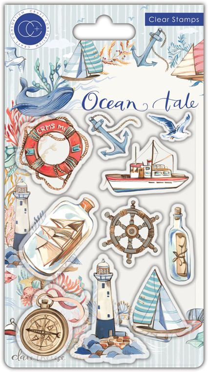 Craft Consortium Ocean Tale Stamp Set - Adventure