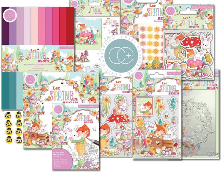 Craft Consortium Let Spring Begin  Complete Collection