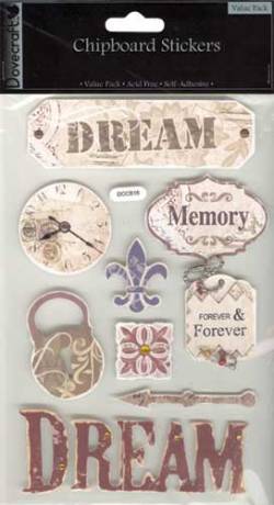 Dovecraft Chipboard - Heritage 2