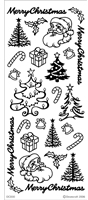 Dovecraft Peel-off Stickers - Santa