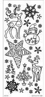 Dovecraft Peel-off Stickers - Reindeer 