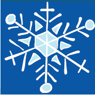 Oogaloo Christmas Stamps - Snowflake (A)