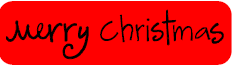 Katie & Co Christmas Stamps - Merry Christmas (B)