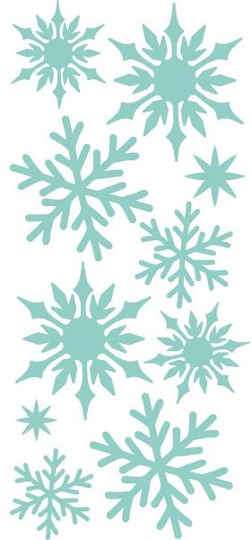 Kaisercraft Decorative Die - Mini Snowflakes