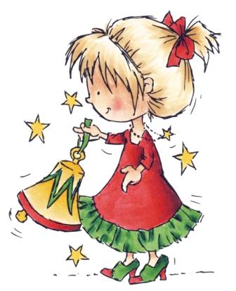 Marianne Design Clear Stamps - Daisy's Jingle Bell (DD3335)