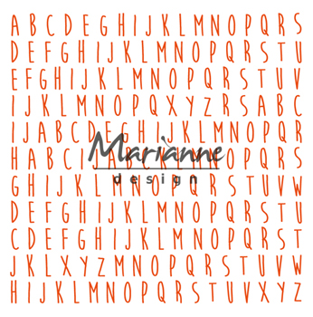 Marianne Design Folder - ABC  Ref: DF3437