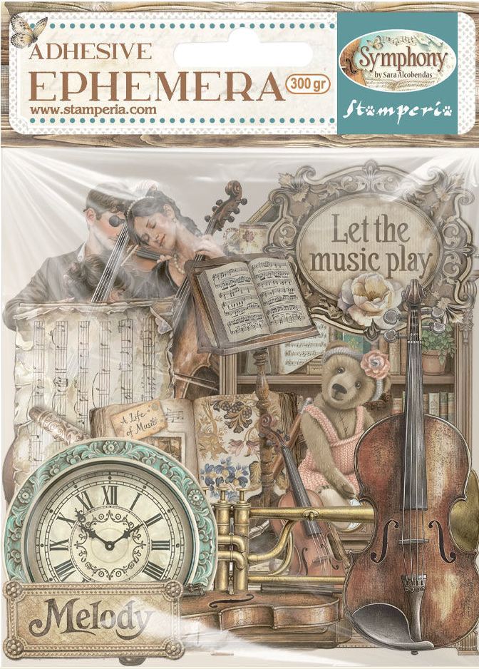 Stamperia Symphony Ephemera