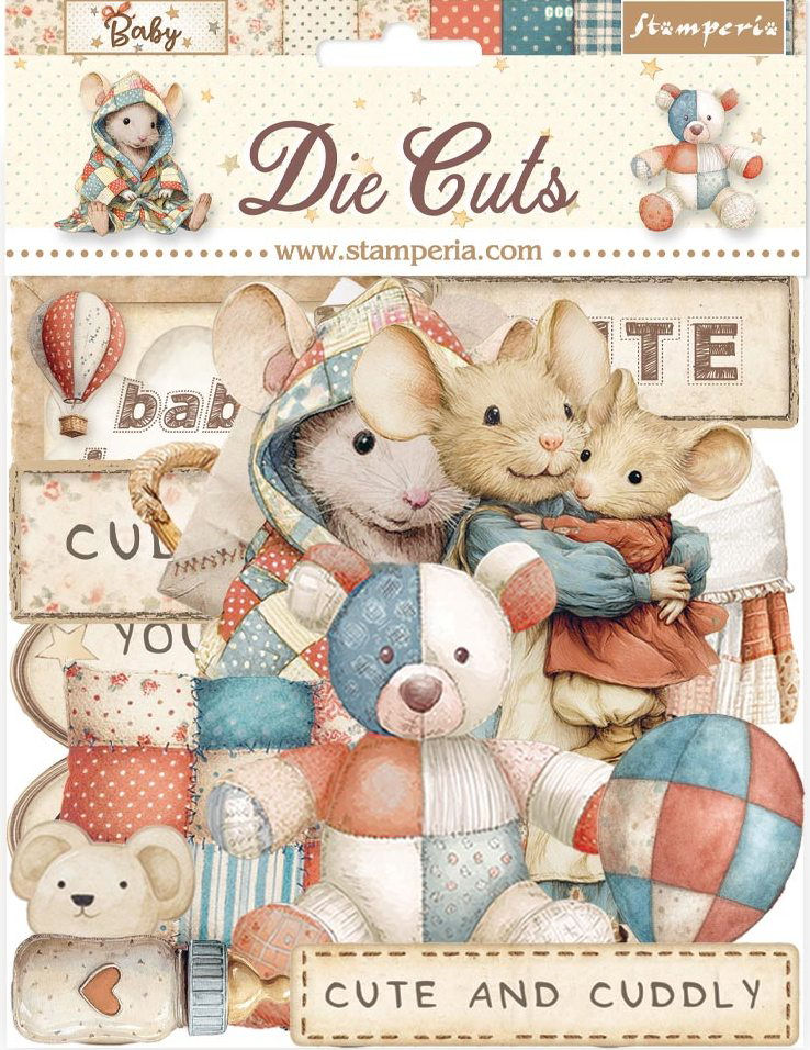 Stamperia Baby Die Cuts 