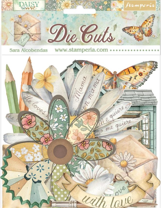 Stamperia Daisy Art Die Cuts
