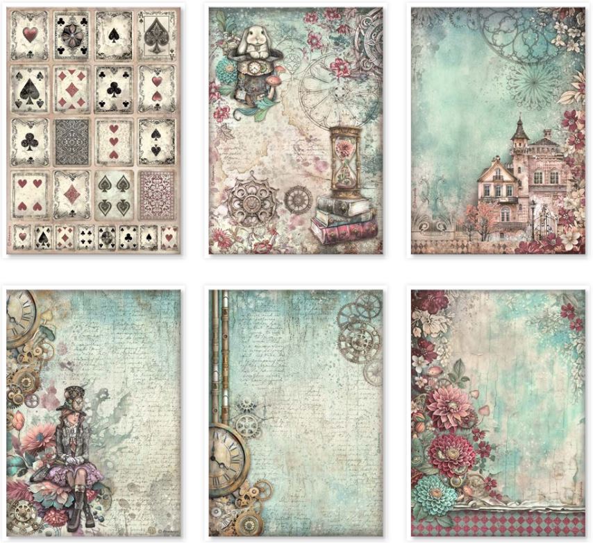 Stamperia Master of Magic A4 Rice Paper Selection (6pcs)