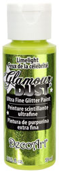 DecoArt Glamour Dust Paint - Limelight