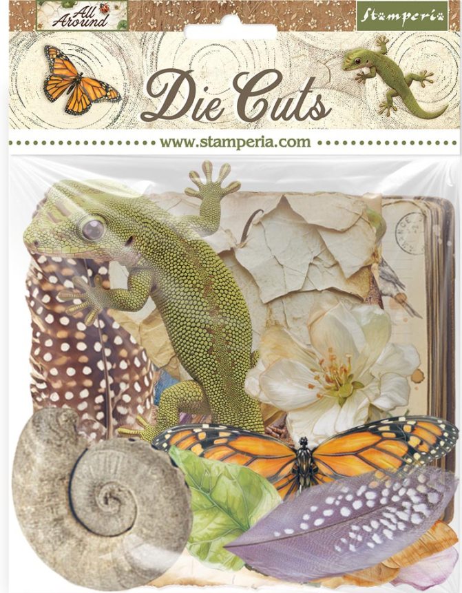 Stamperia All Around Die Cuts Assorted (DFLDC133) 