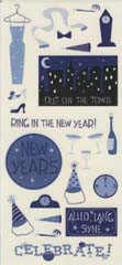 DCWV Stickers -  New Year Celebrations (DS025)