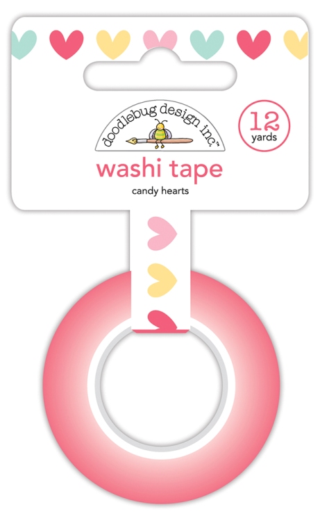 Doodlebug Design Candy Hearts Washi Tape (7087)